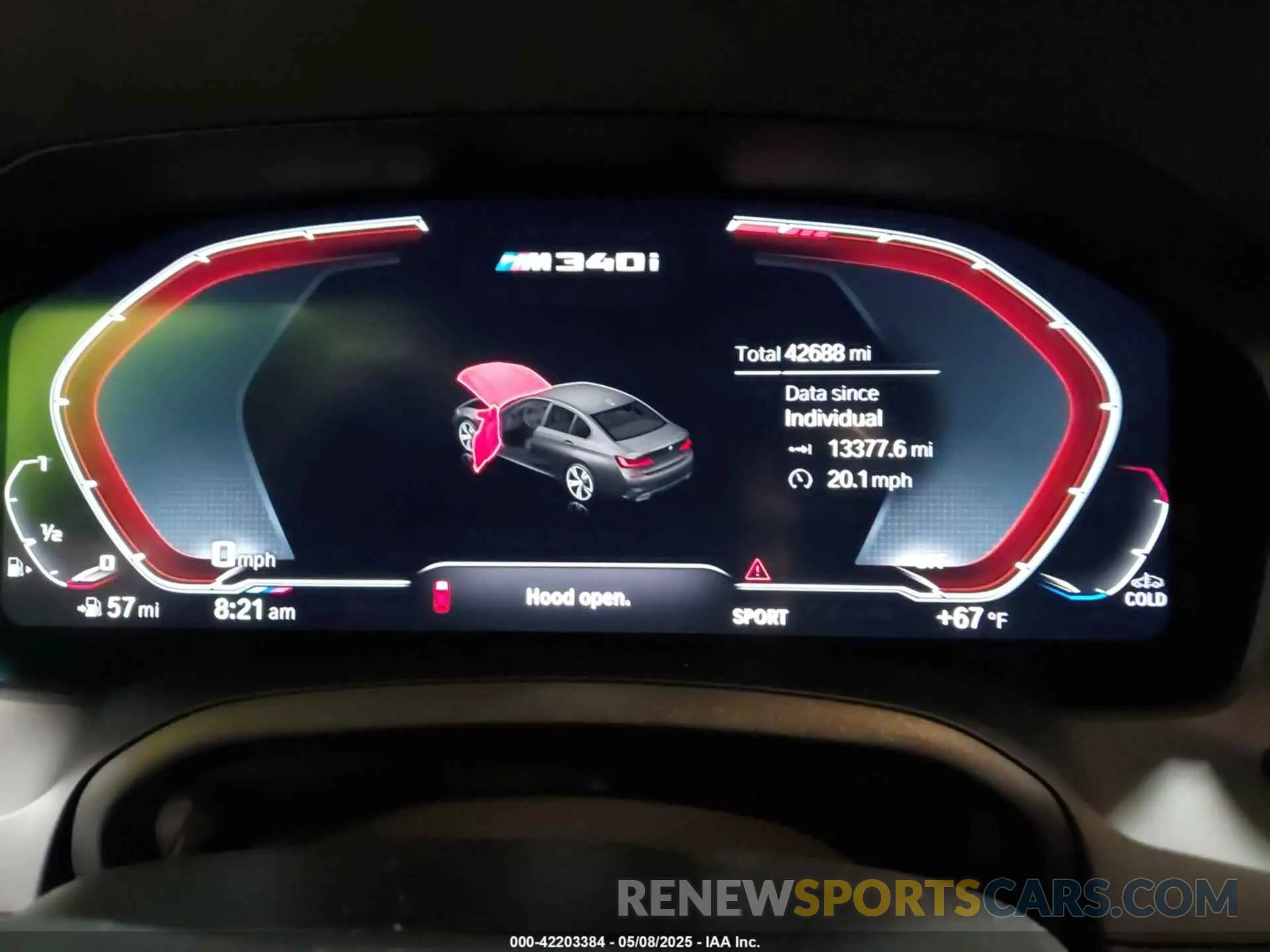 7 fotografías del automóvil dañado 3MW5U9J09M8B91584 BMW 3 SERIES 2021