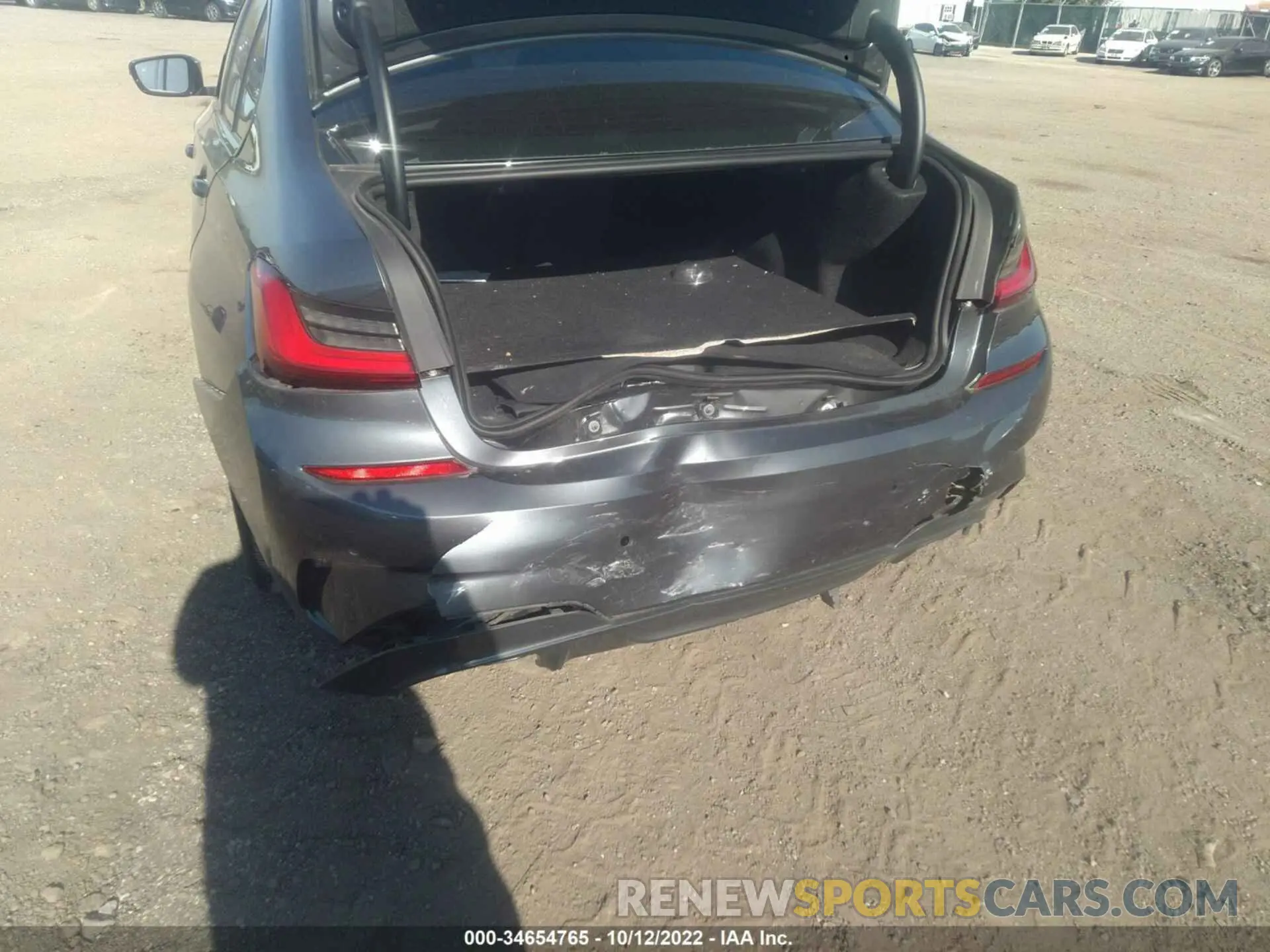 6 fotografías del automóvil dañado 3MW5U9J0XM8B89715 BMW 3 SERIES 2021