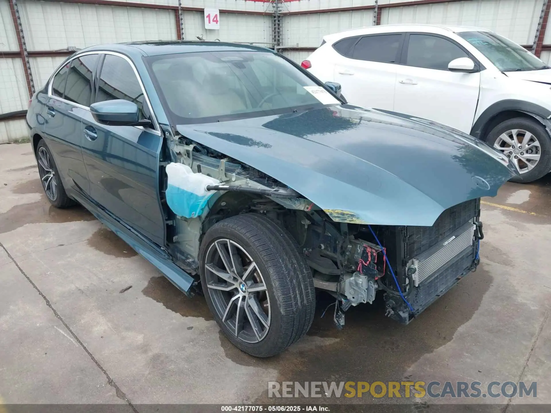 1 fotografías del automóvil dañado WBA5P7C02MFK71048 BMW 3 SERIES 2021