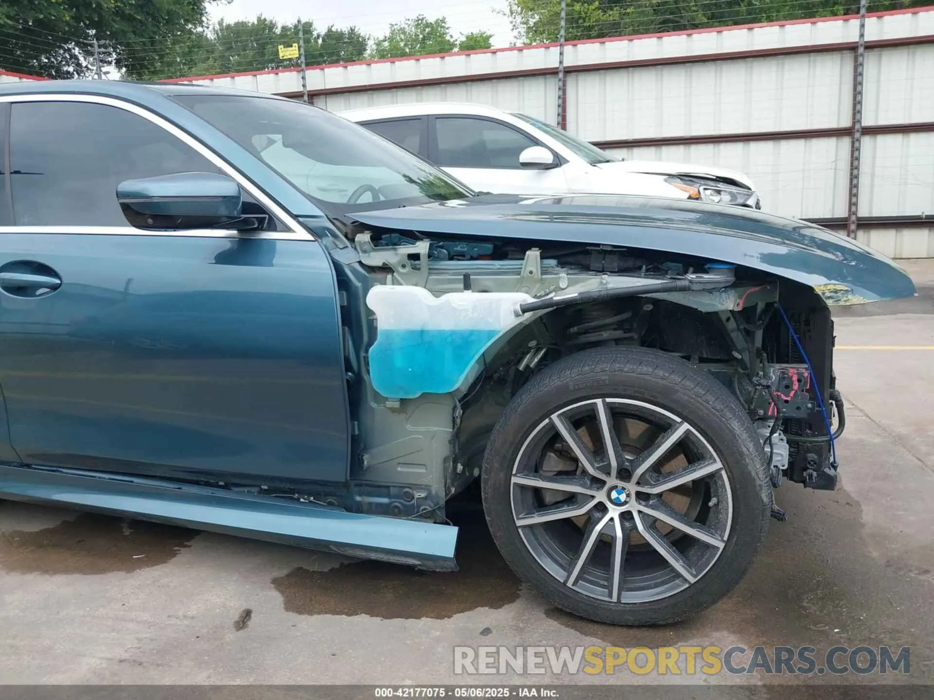 18 fotografías del automóvil dañado WBA5P7C02MFK71048 BMW 3 SERIES 2021