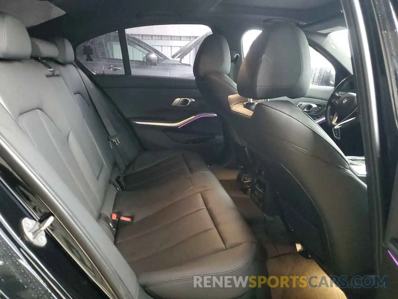10 fotografías del automóvil dañado WBA5P7C06MFJ95799 BMW 3 SERIES 2021