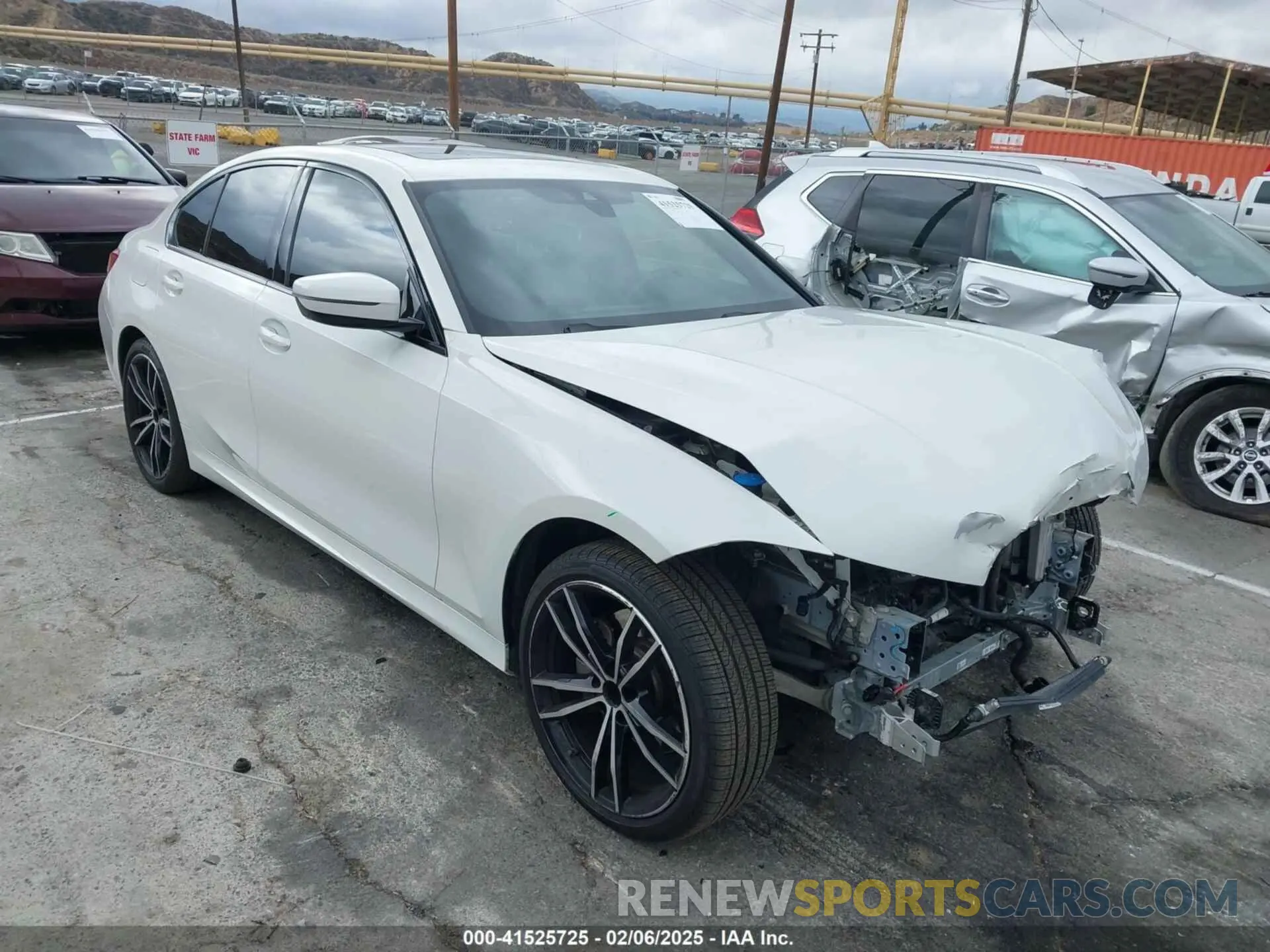 1 fotografías del automóvil dañado WBA5P9C00MFK93416 BMW 3 SERIES 2021