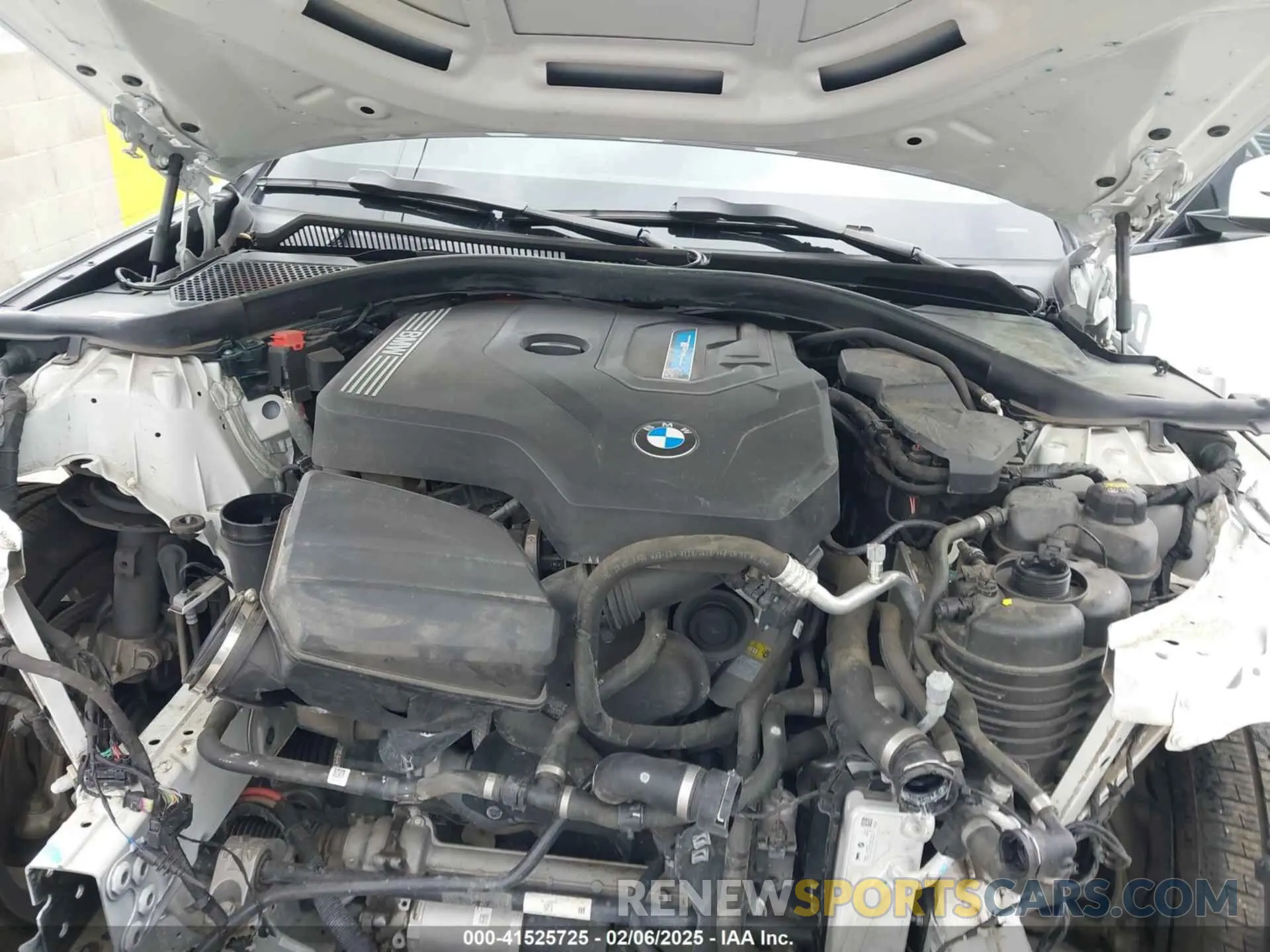 10 fotografías del automóvil dañado WBA5P9C00MFK93416 BMW 3 SERIES 2021