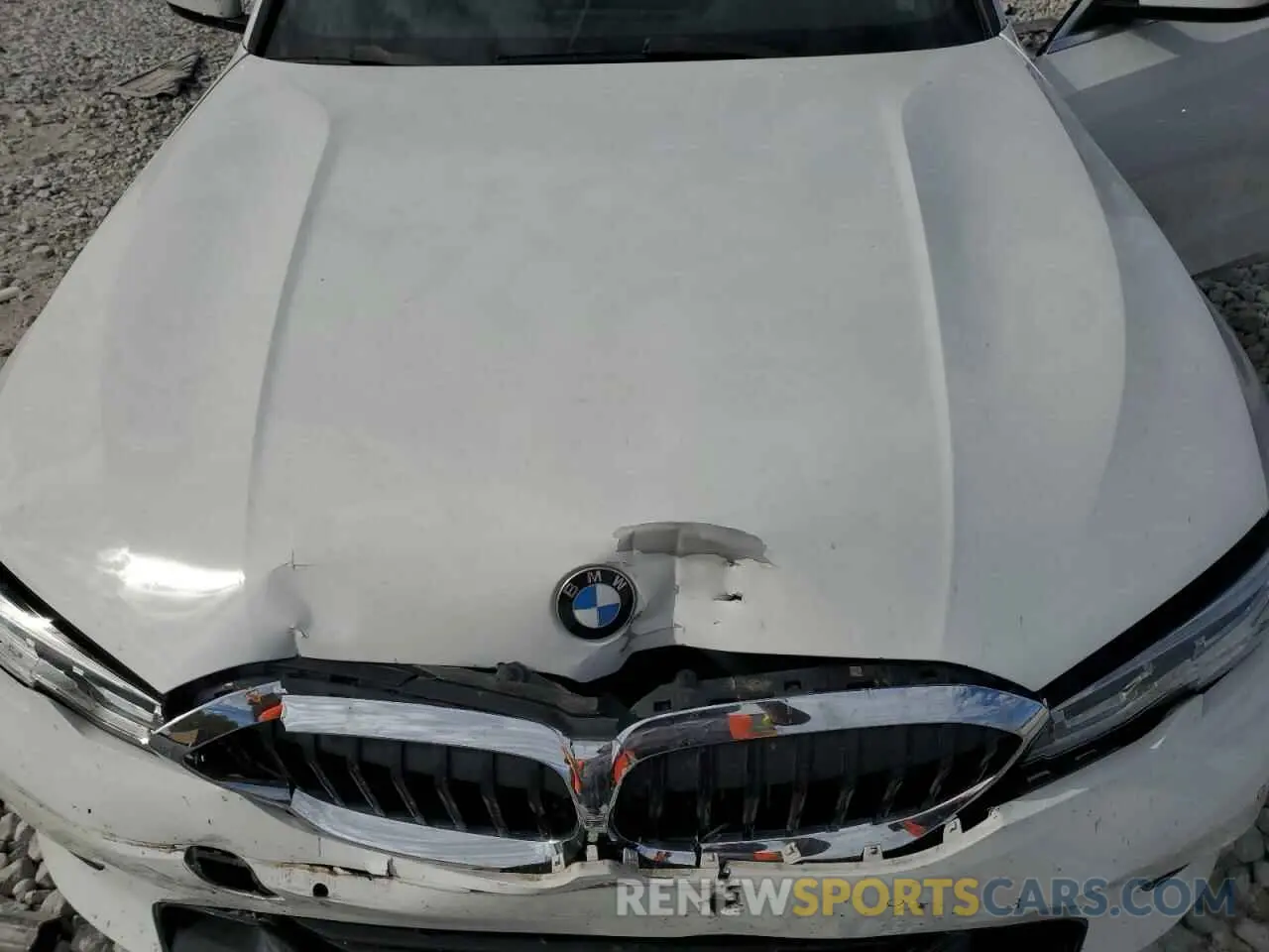 12 fotografías del automóvil dañado WBA5R1C07MFK81629 BMW 3 SERIES 2021