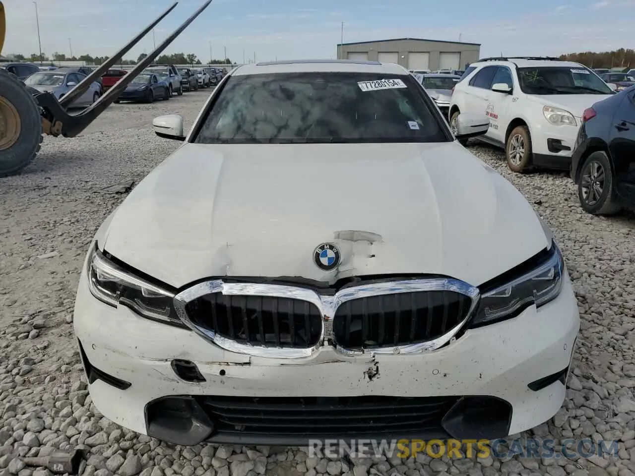 5 fotografías del automóvil dañado WBA5R1C07MFK81629 BMW 3 SERIES 2021