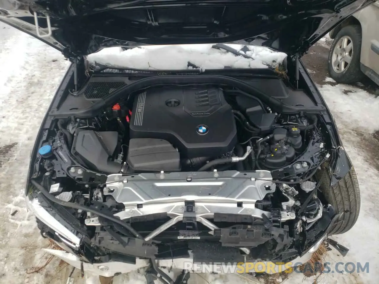 7 fotografías del automóvil dañado WBA5R7C07MFL58387 BMW 3 SERIES 2021