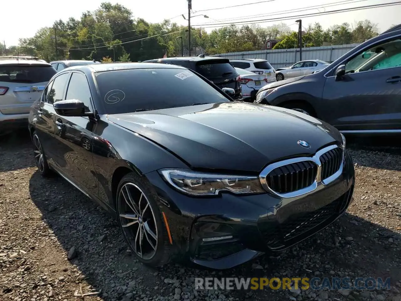 1 fotografías del automóvil dañado WBA5R7C09MFL49979 BMW 3 SERIES 2021