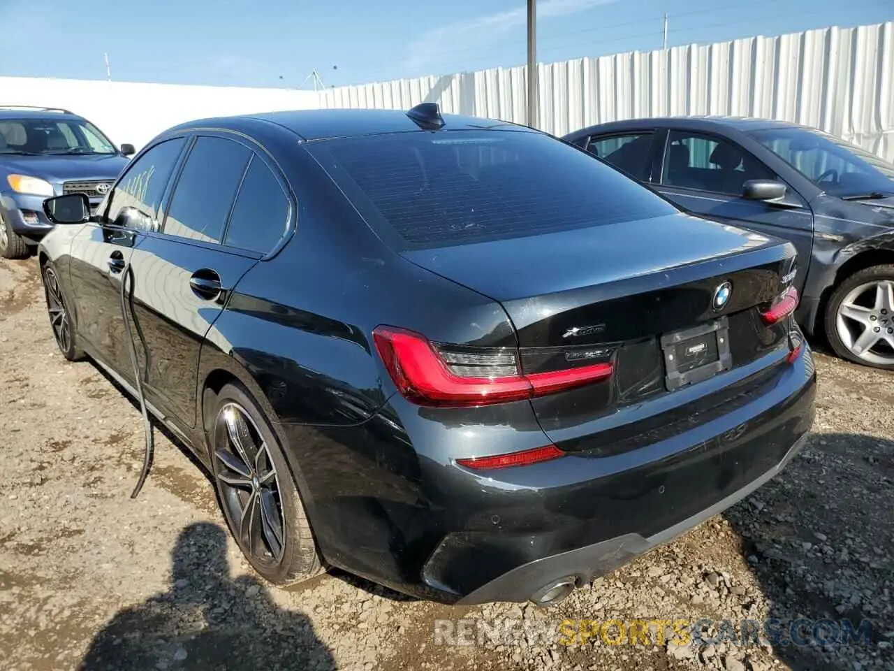 3 fotografías del automóvil dañado WBA5R7C09MFL49979 BMW 3 SERIES 2021