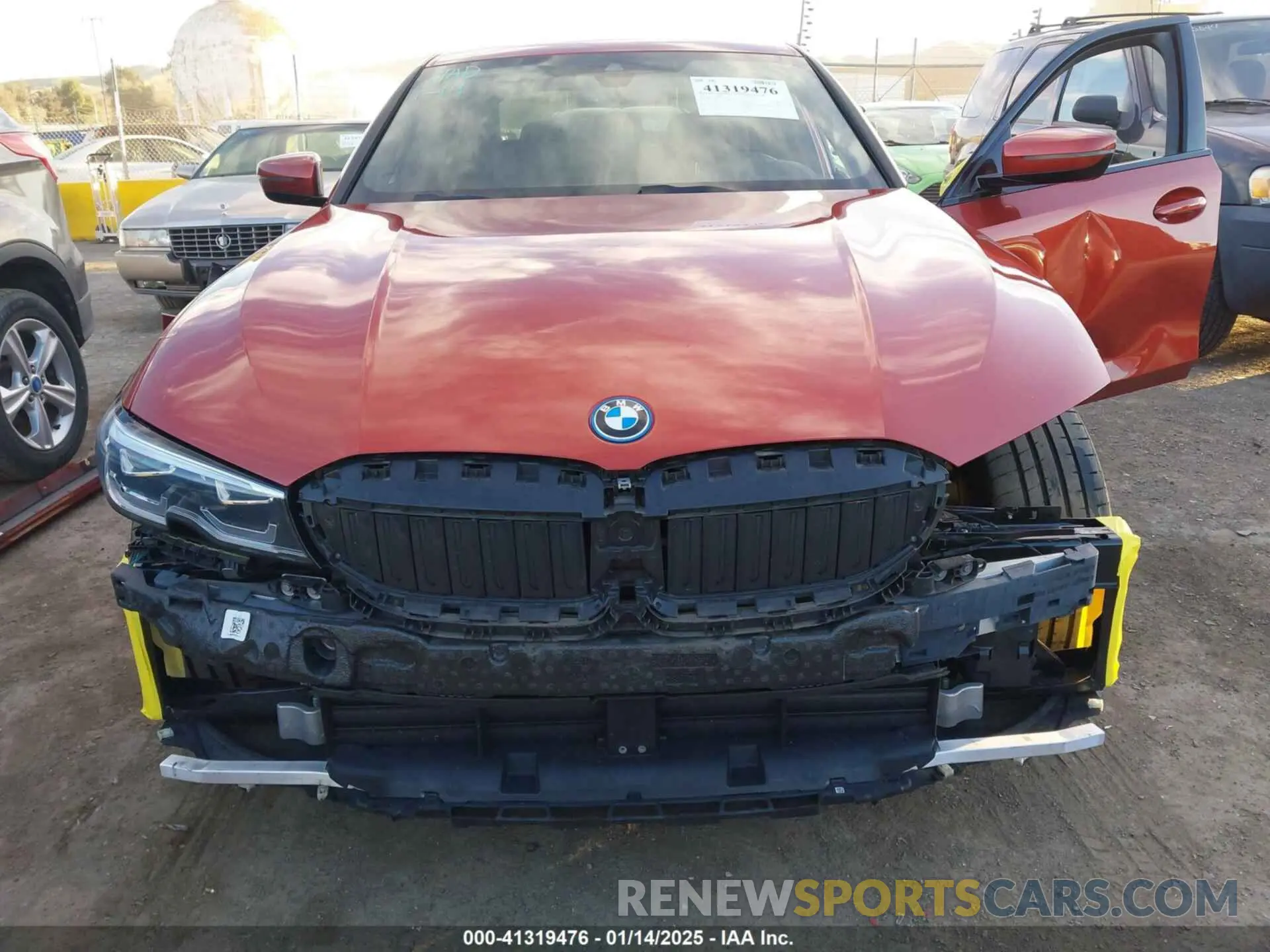 13 fotografías del automóvil dañado 3MW5P7J02N8C65151 BMW 3 SERIES 2022