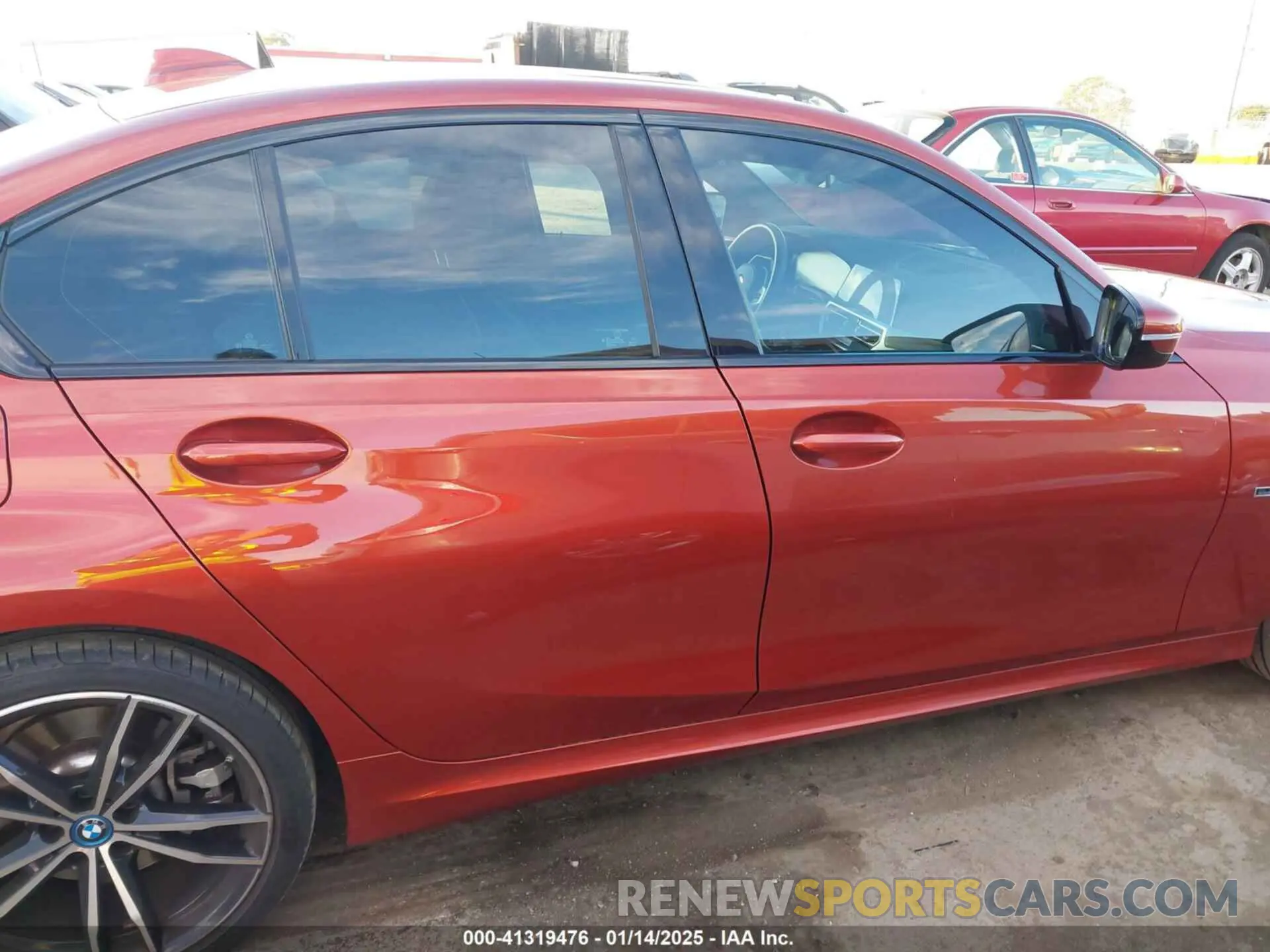 14 fotografías del automóvil dañado 3MW5P7J02N8C65151 BMW 3 SERIES 2022