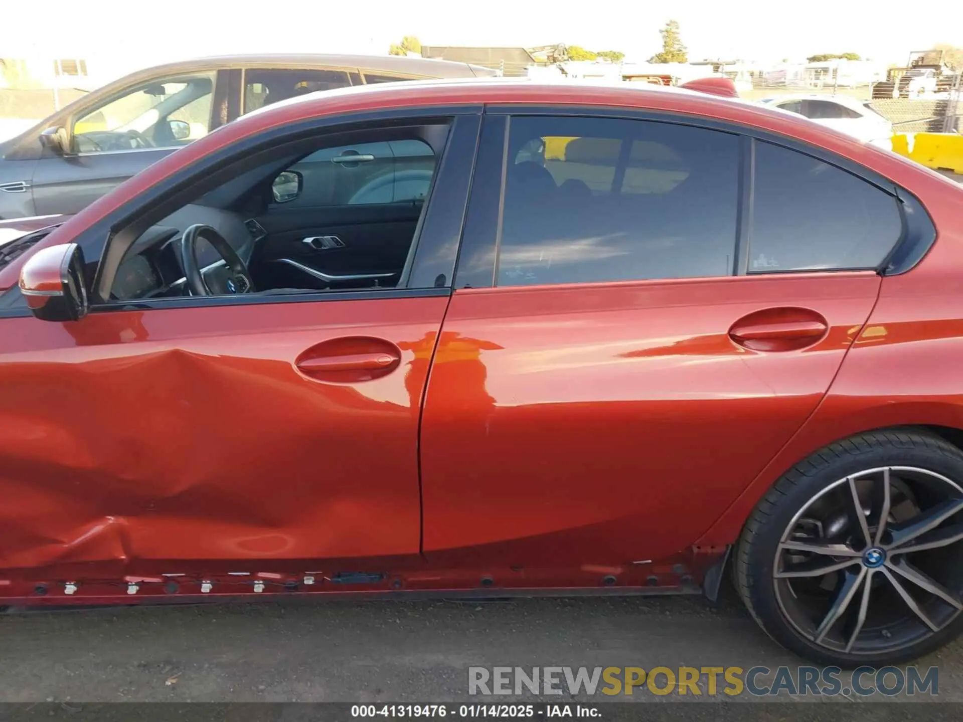 15 fotografías del automóvil dañado 3MW5P7J02N8C65151 BMW 3 SERIES 2022
