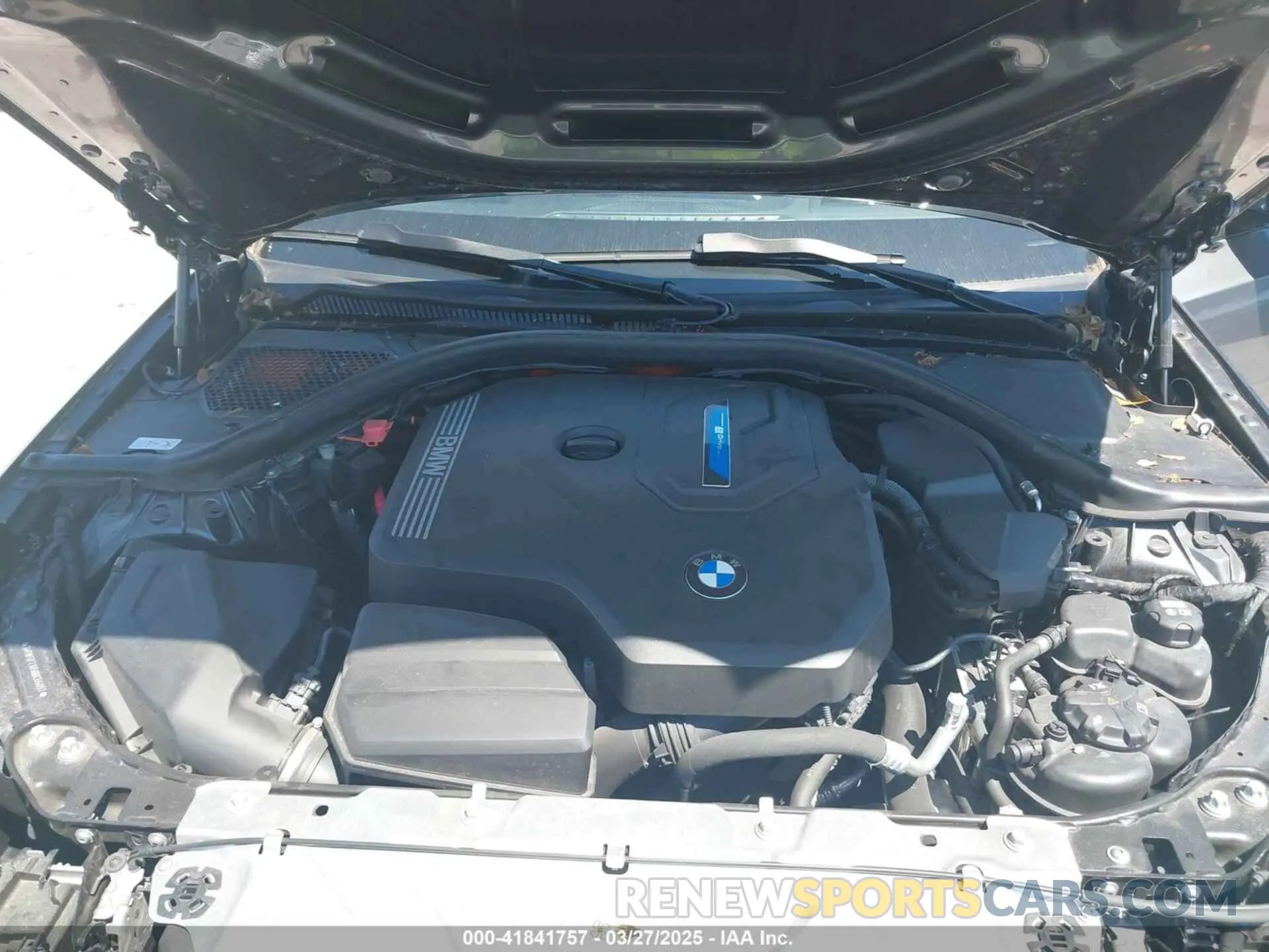 10 fotografías del automóvil dañado 3MW5P7J05N8C66097 BMW 3 SERIES 2022
