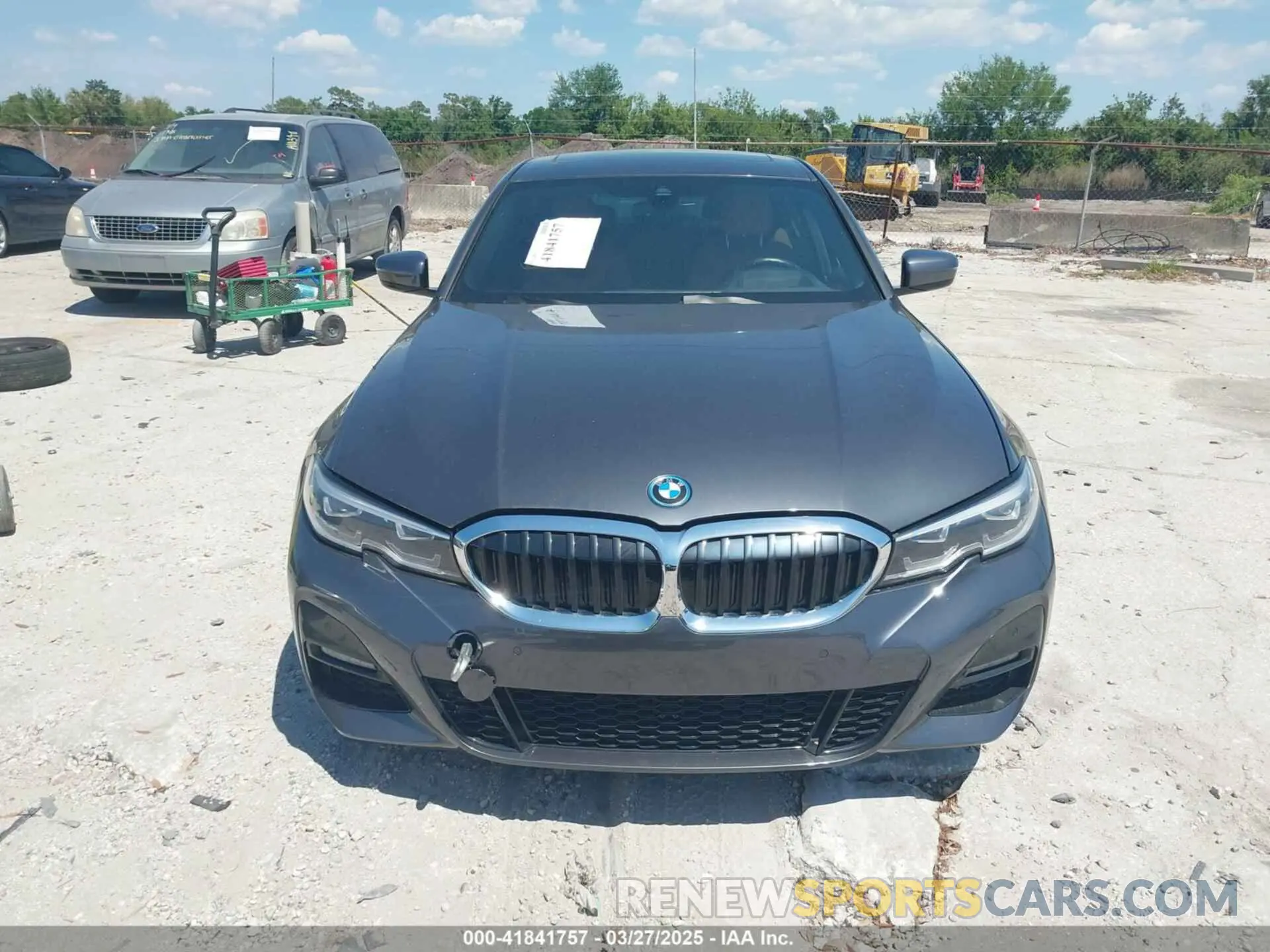 12 fotografías del automóvil dañado 3MW5P7J05N8C66097 BMW 3 SERIES 2022