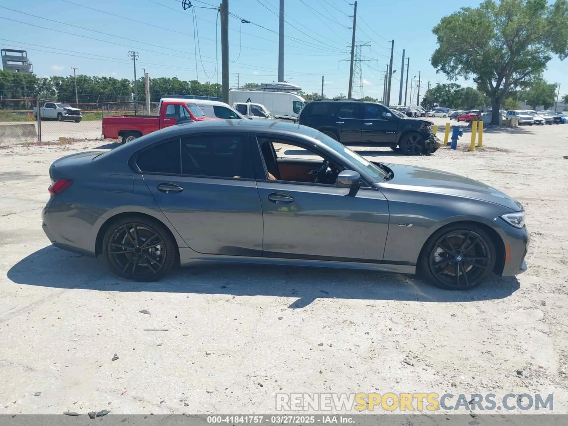 13 fotografías del automóvil dañado 3MW5P7J05N8C66097 BMW 3 SERIES 2022