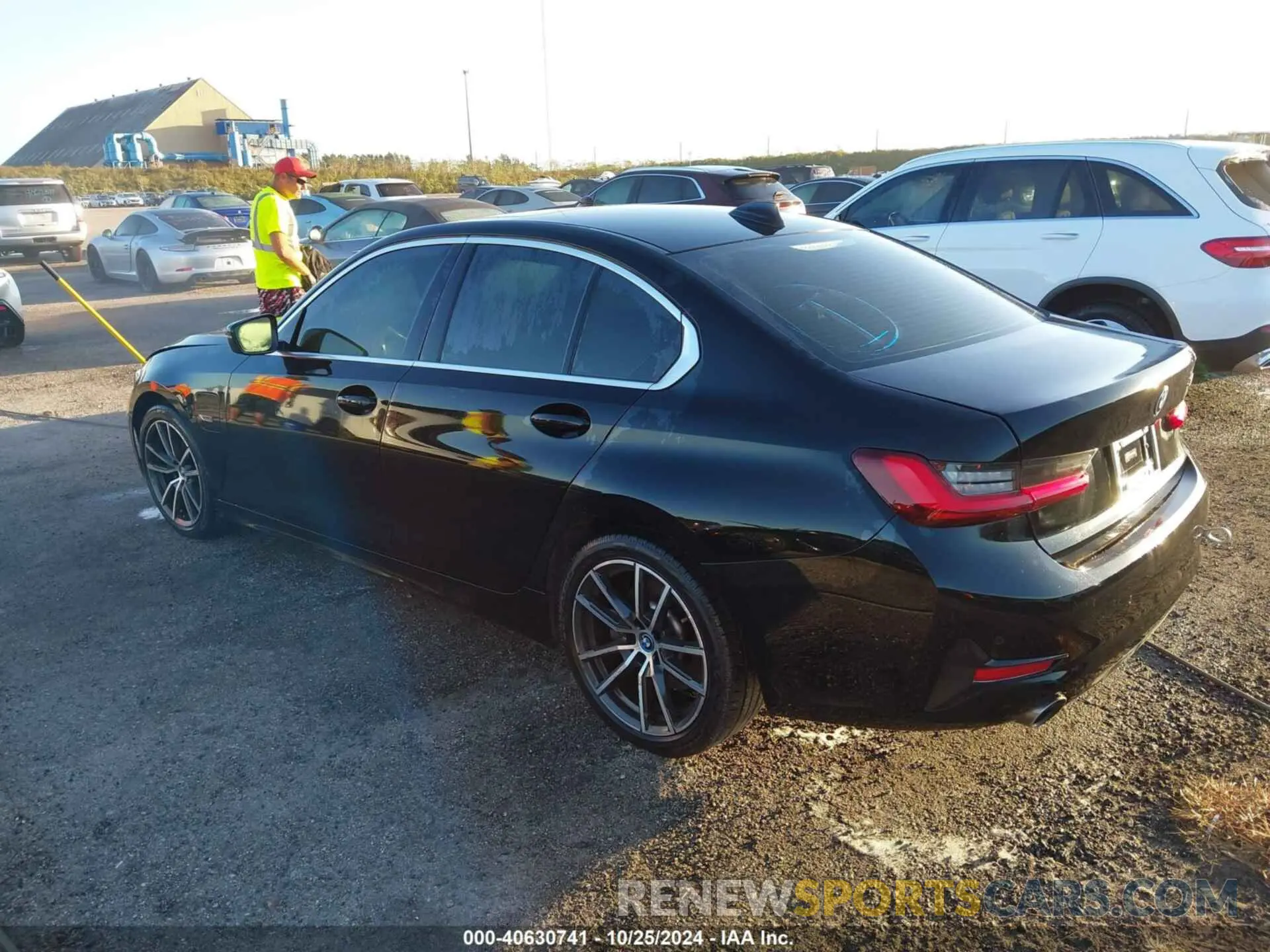 3 fotografías del automóvil dañado 3MW5P7J08N8C54302 BMW 3 SERIES 2022