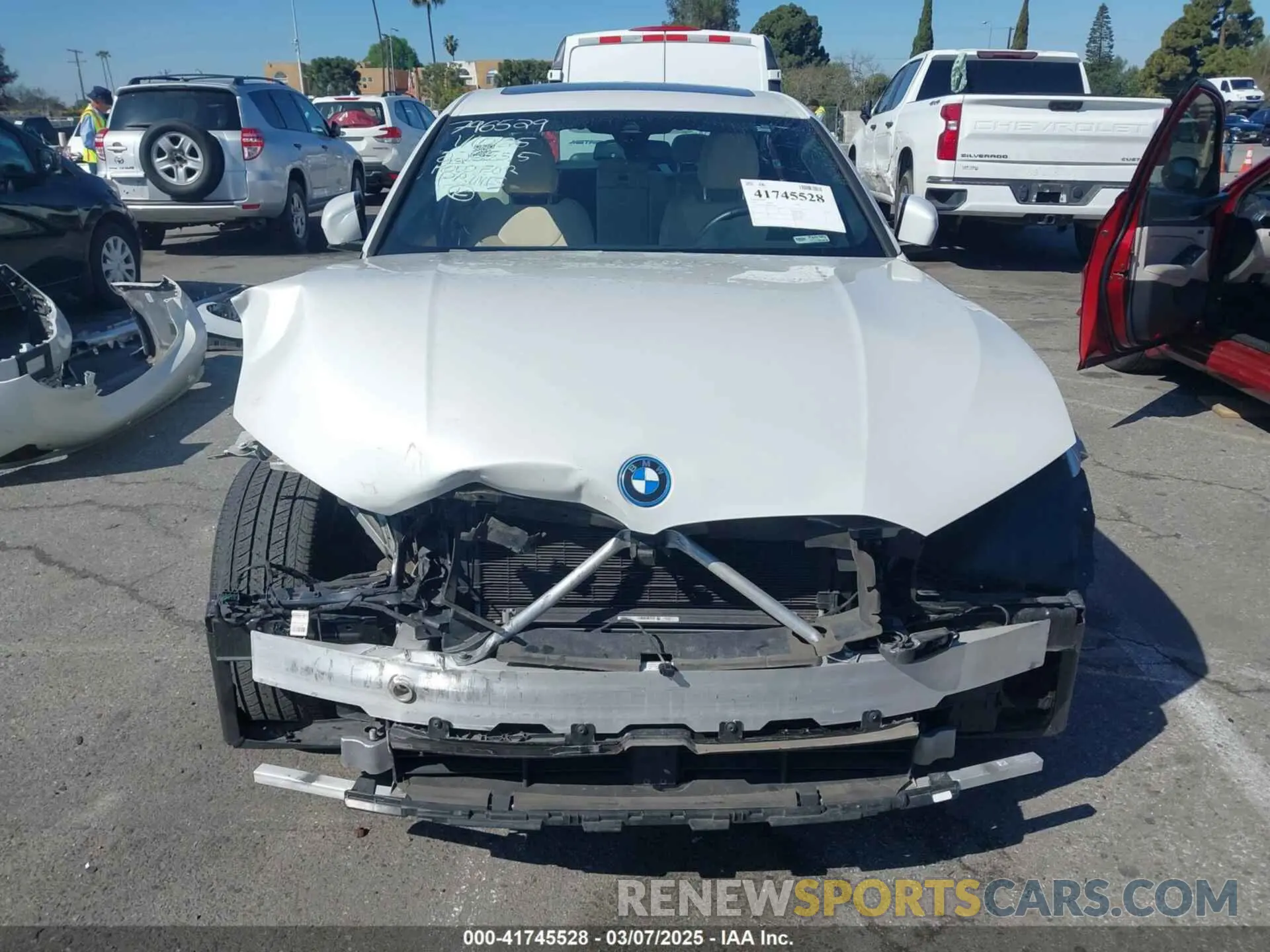 13 fotografías del automóvil dañado 3MW5P7J08N8C69401 BMW 3 SERIES 2022
