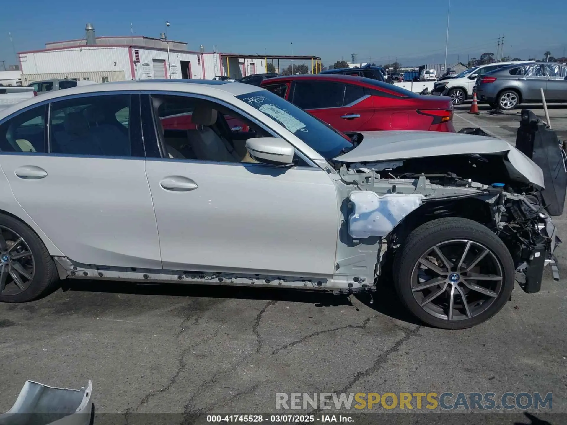18 fotografías del automóvil dañado 3MW5P7J08N8C69401 BMW 3 SERIES 2022