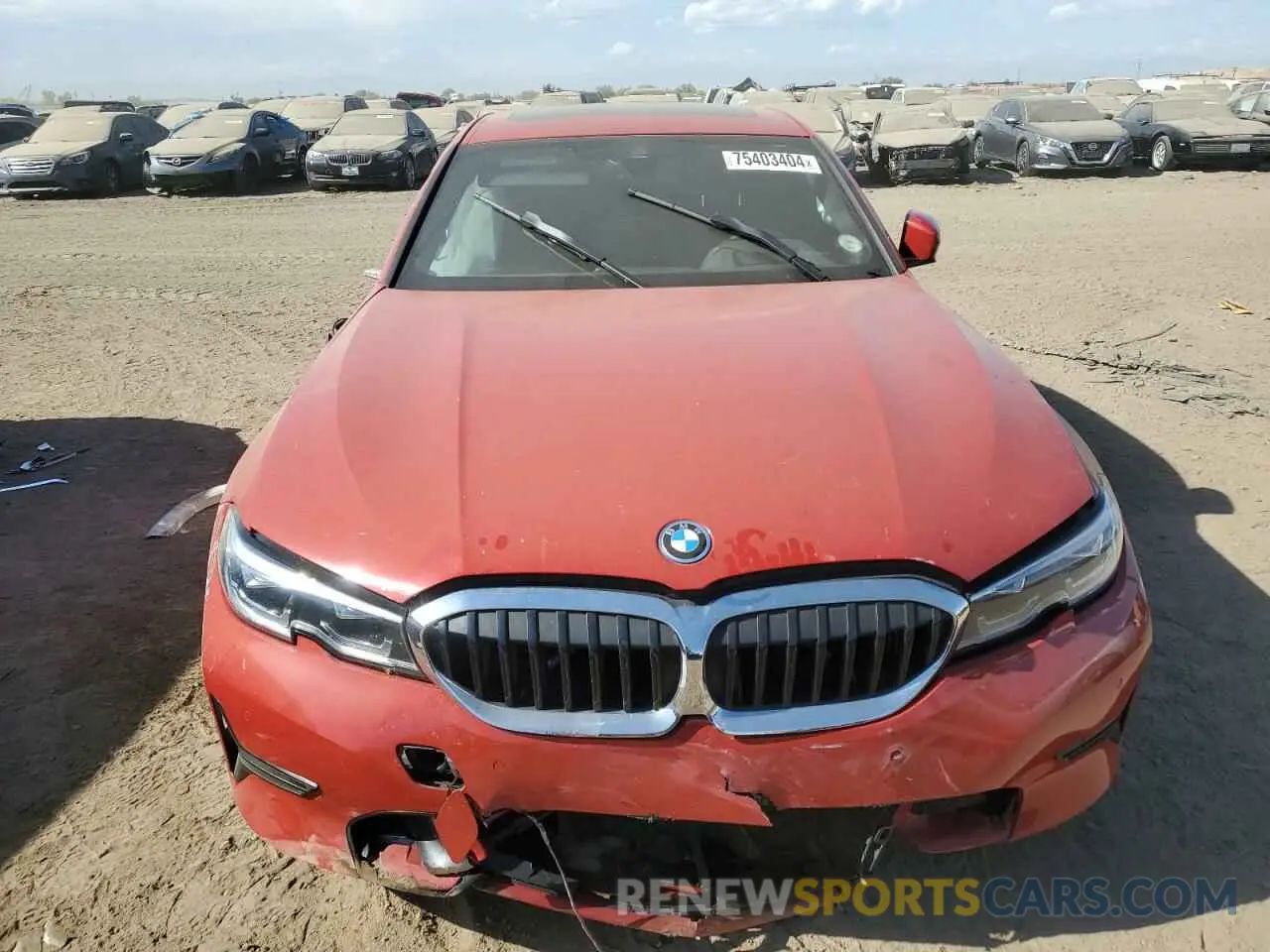 5 fotografías del automóvil dañado 3MW5P9J03N8C54249 BMW 3 SERIES 2022