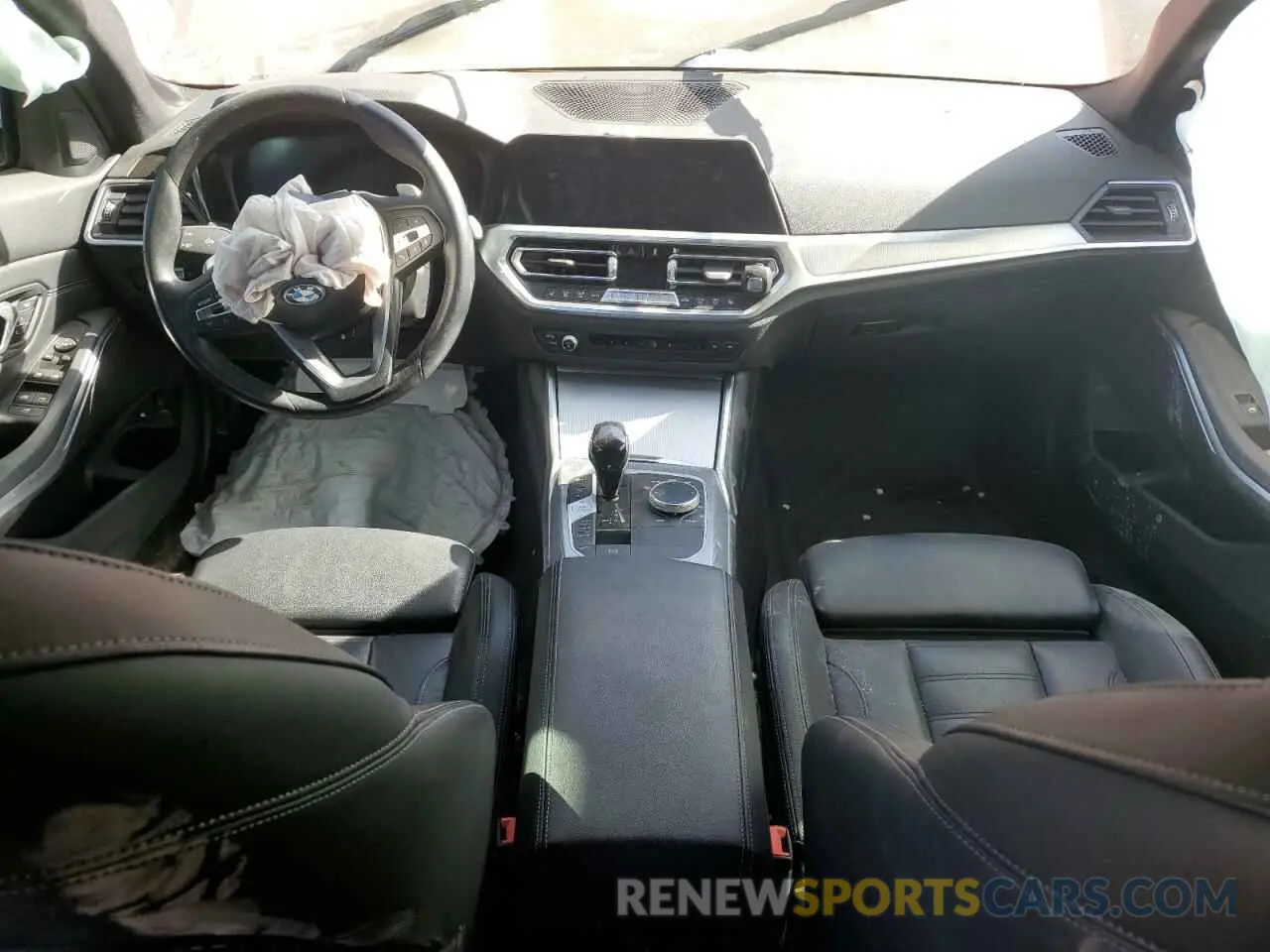 8 fotografías del automóvil dañado 3MW5P9J03N8C54249 BMW 3 SERIES 2022