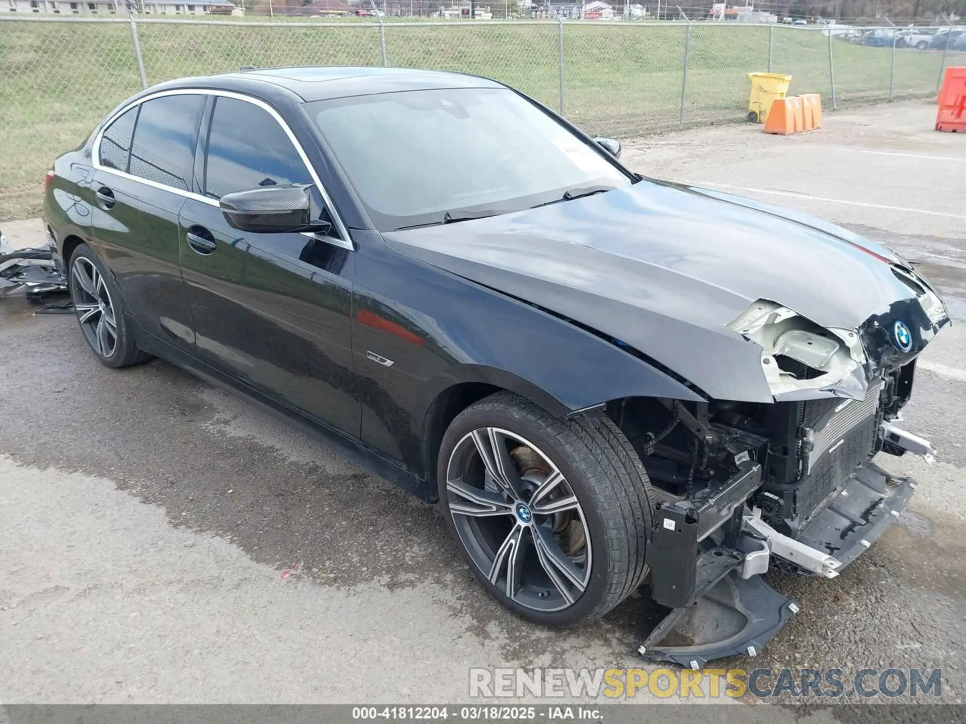 1 fotografías del automóvil dañado 3MW5P9J05N8C61364 BMW 3 SERIES 2022
