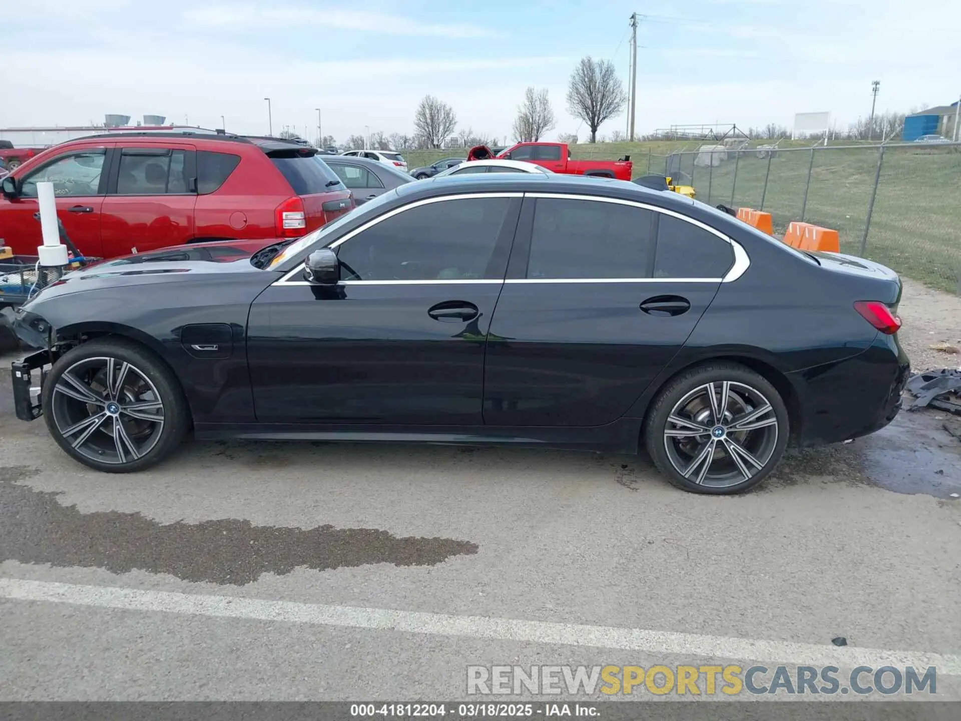 15 fotografías del automóvil dañado 3MW5P9J05N8C61364 BMW 3 SERIES 2022