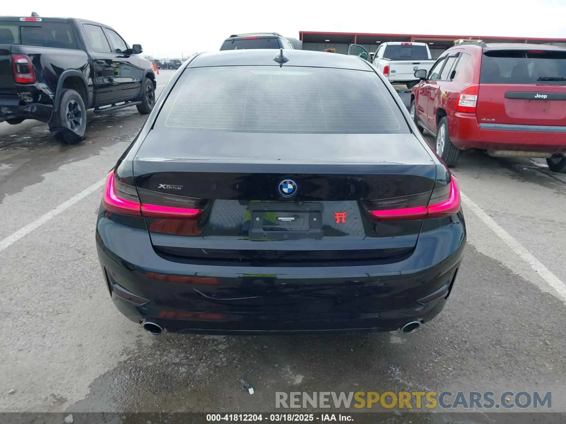 17 fotografías del automóvil dañado 3MW5P9J05N8C61364 BMW 3 SERIES 2022