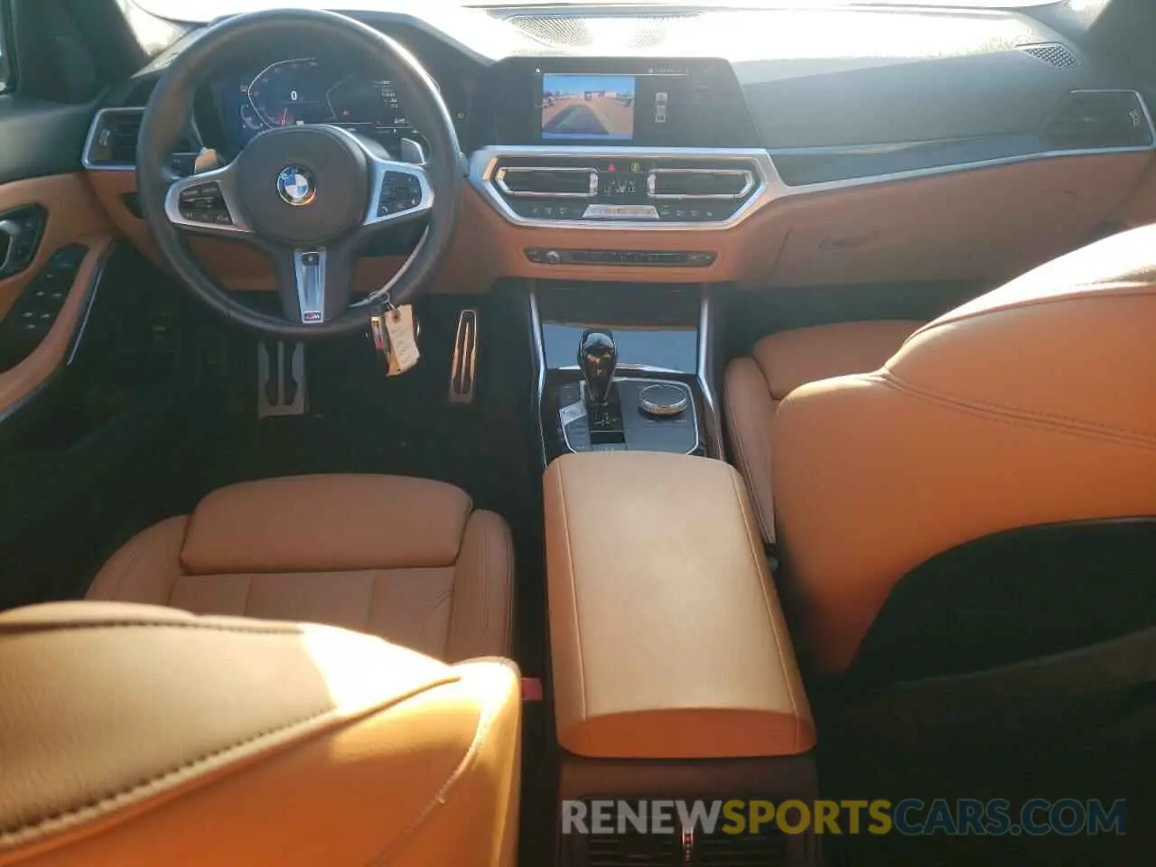 8 fotografías del automóvil dañado 3MW5R1J03N8C68485 BMW 3 SERIES 2022