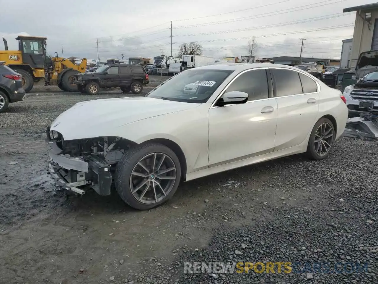 1 fotografías del automóvil dañado 3MW5R1J04N8C51632 BMW 3 SERIES 2022