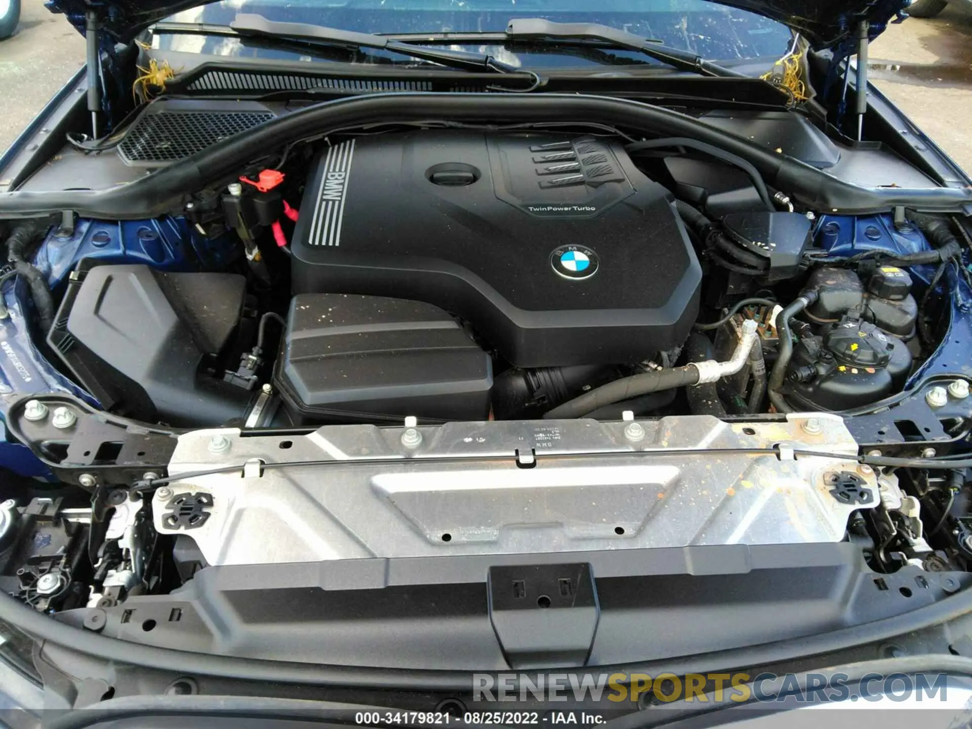10 fotografías del automóvil dañado 3MW5R1J04N8C52375 BMW 3 SERIES 2022
