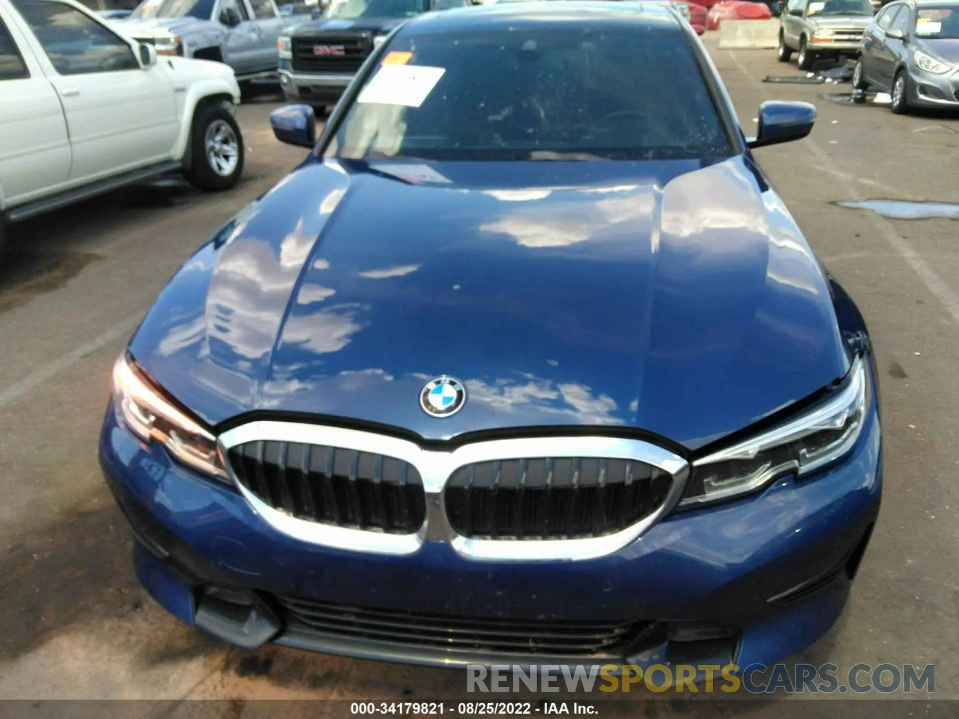 6 fotografías del automóvil dañado 3MW5R1J04N8C52375 BMW 3 SERIES 2022