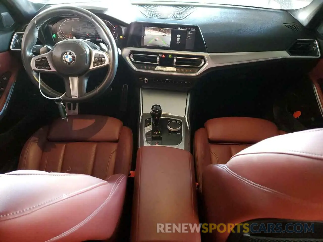 8 fotografías del automóvil dañado 3MW5R1J05N8C41871 BMW 3 SERIES 2022