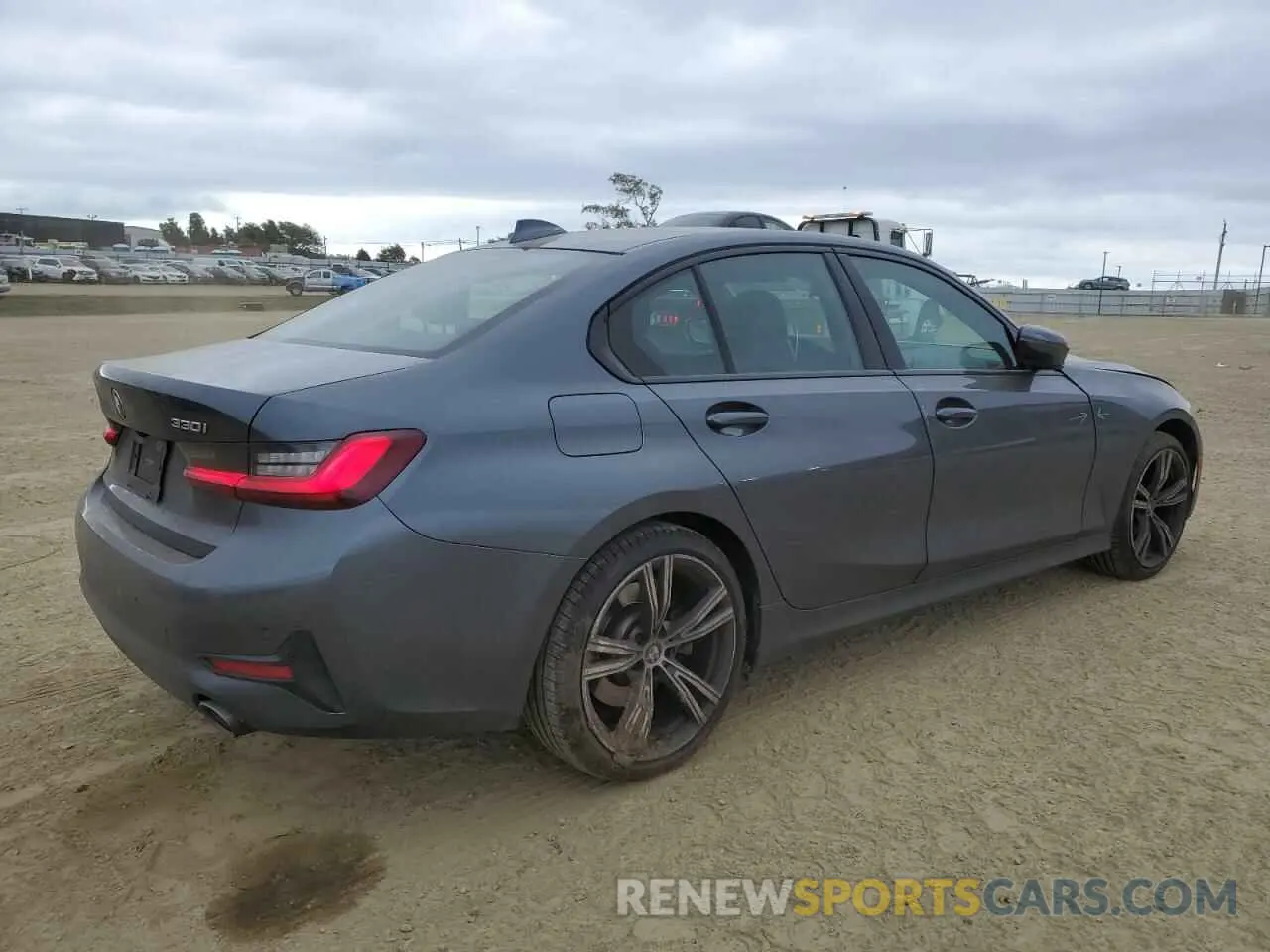 3 fotografías del automóvil dañado 3MW5R1J05N8C48755 BMW 3 SERIES 2022