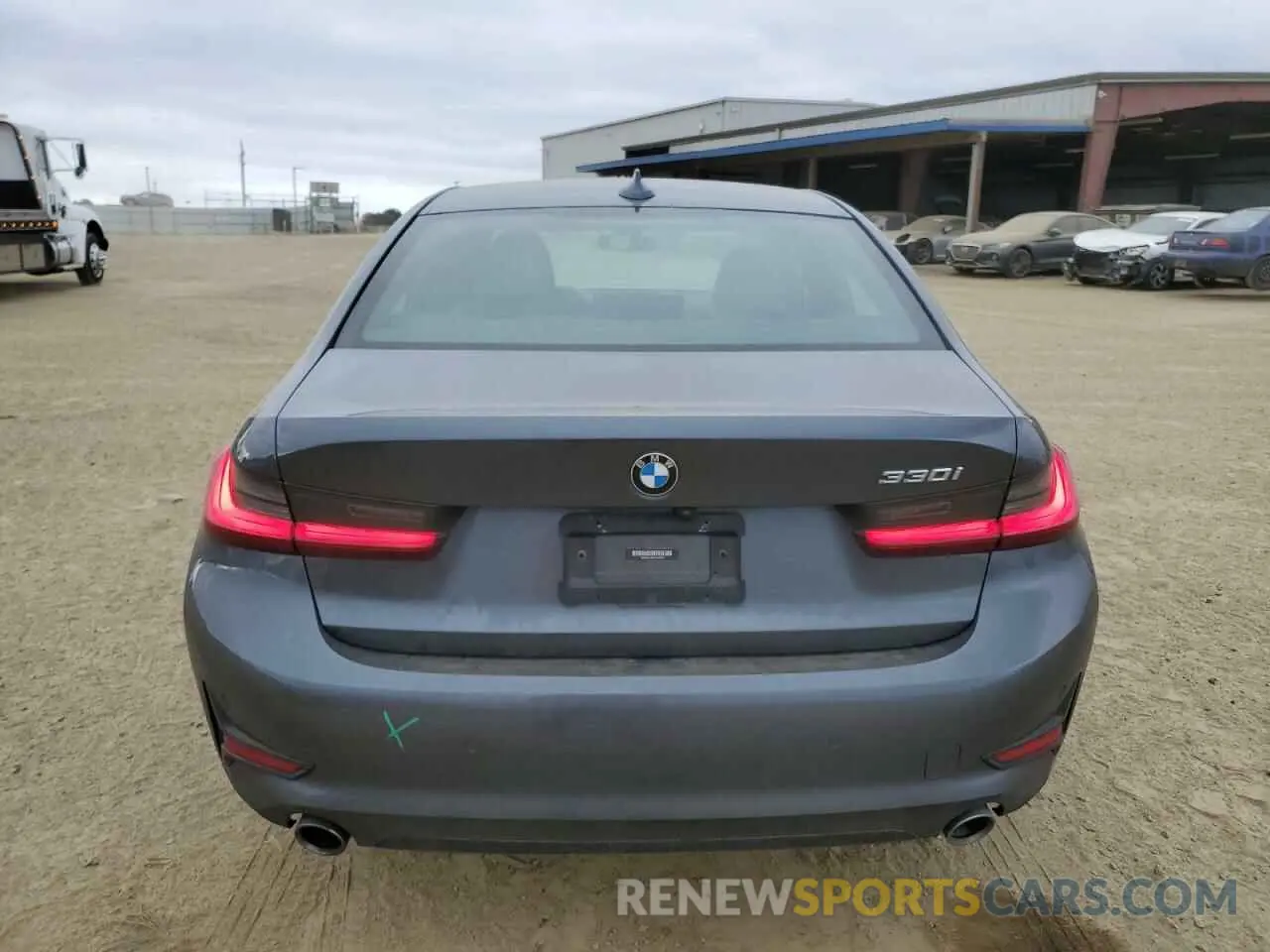 6 fotografías del automóvil dañado 3MW5R1J05N8C48755 BMW 3 SERIES 2022