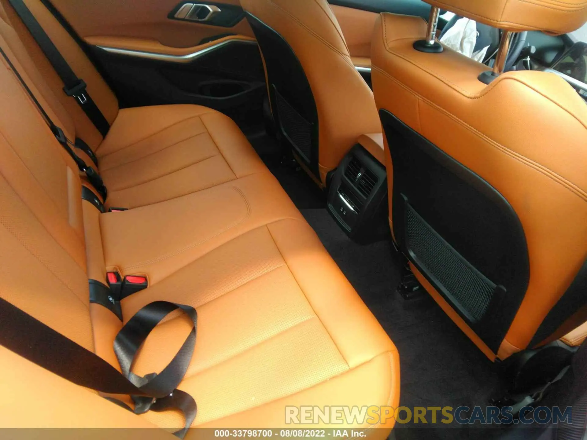 8 fotografías del automóvil dañado 3MW5R1J05N8C49887 BMW 3 SERIES 2022