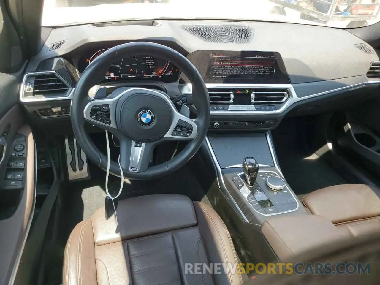 8 fotografías del automóvil dañado 3MW5R1J06N8C31334 BMW 3 SERIES 2022