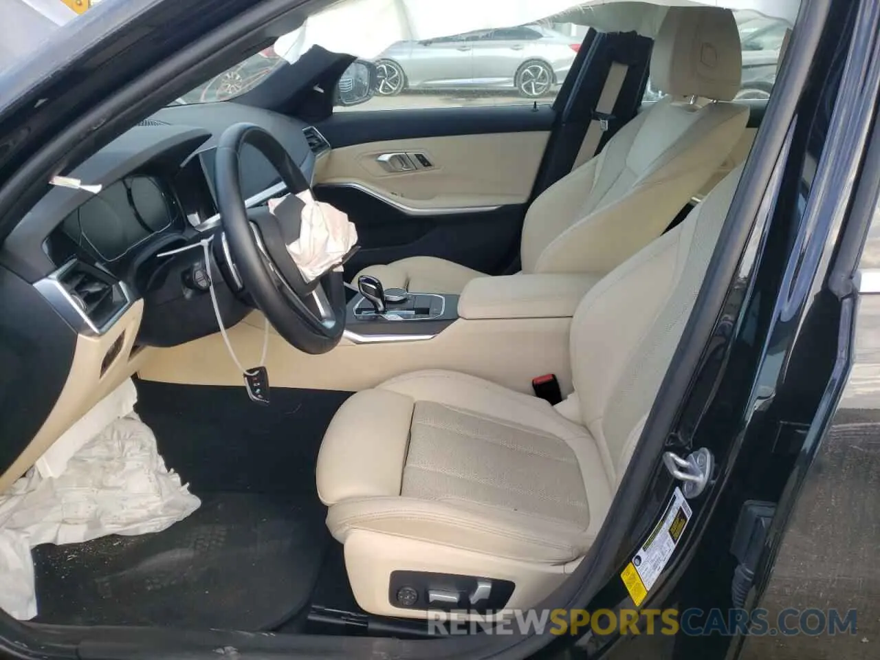 7 fotografías del automóvil dañado 3MW5R1J06N8C59991 BMW 3 SERIES 2022
