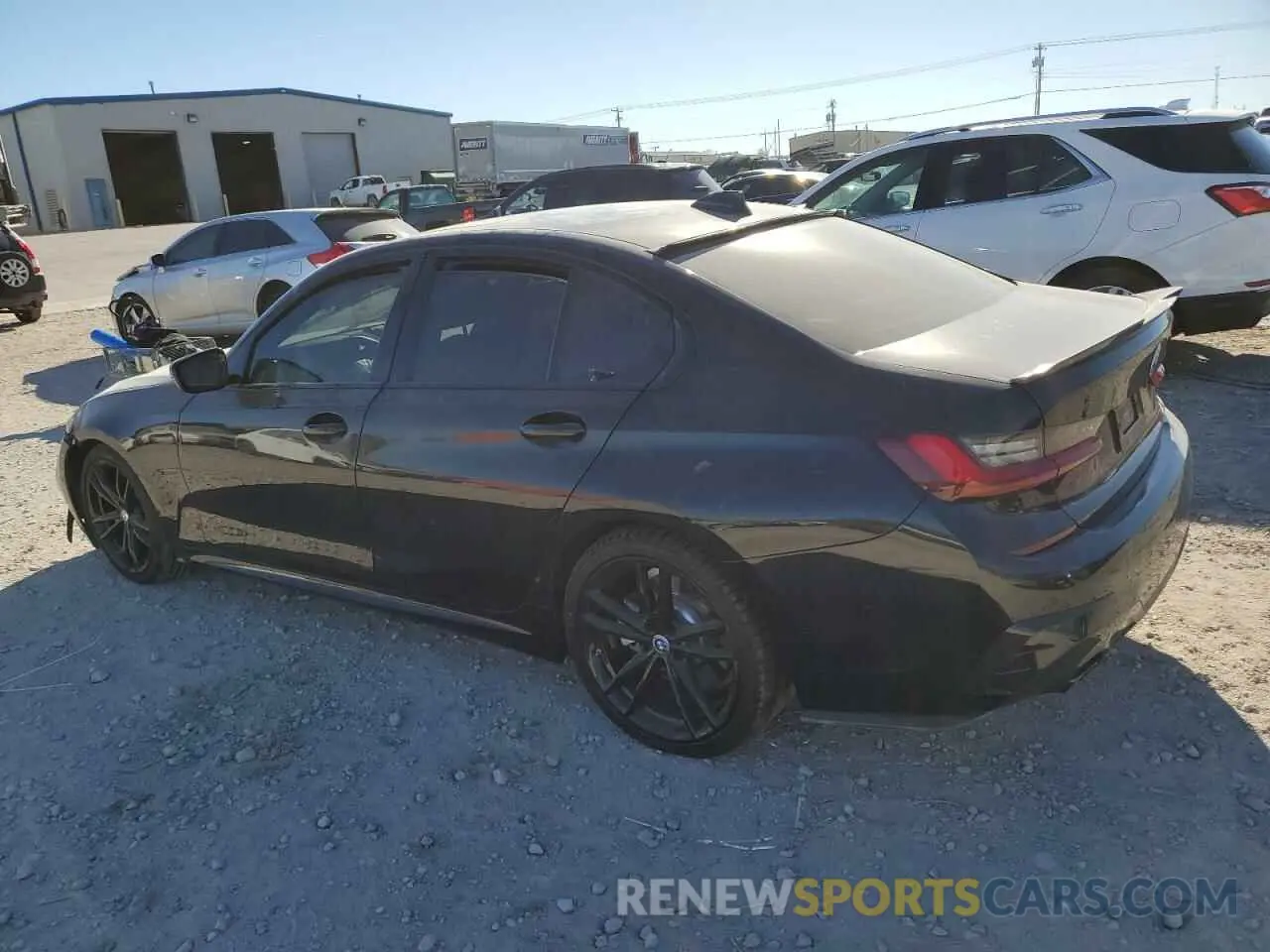 2 fotografías del automóvil dañado 3MW5R1J07N8C25249 BMW 3 SERIES 2022