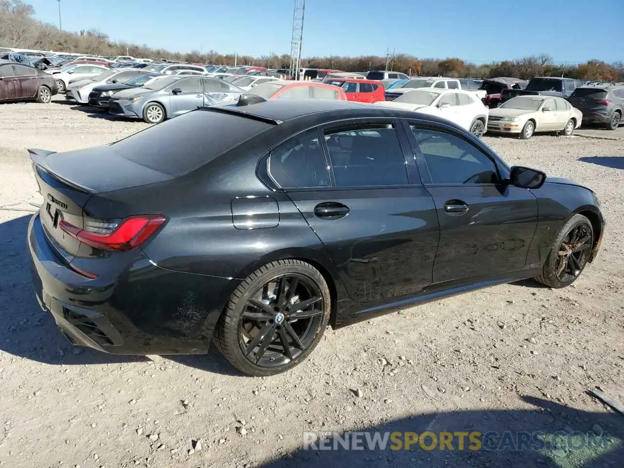 3 fotografías del automóvil dañado 3MW5R1J07N8C25249 BMW 3 SERIES 2022