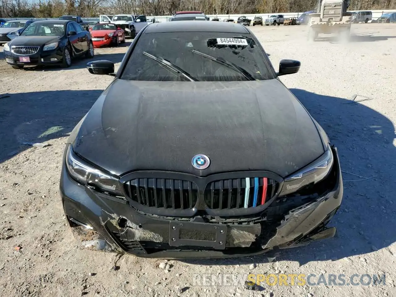 5 fotografías del automóvil dañado 3MW5R1J07N8C25249 BMW 3 SERIES 2022