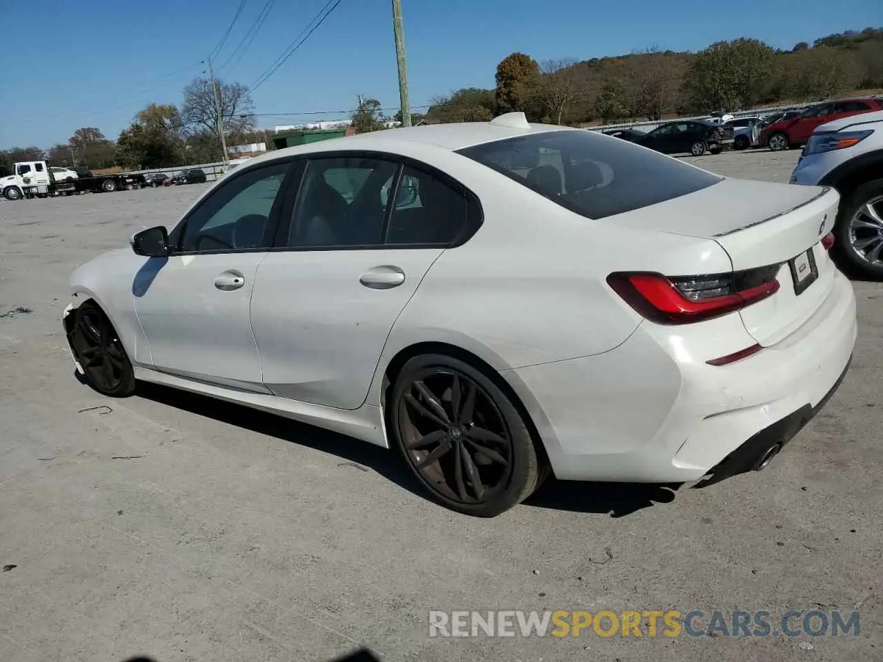 2 fotografías del automóvil dañado 3MW5R1J07N8C48286 BMW 3 SERIES 2022