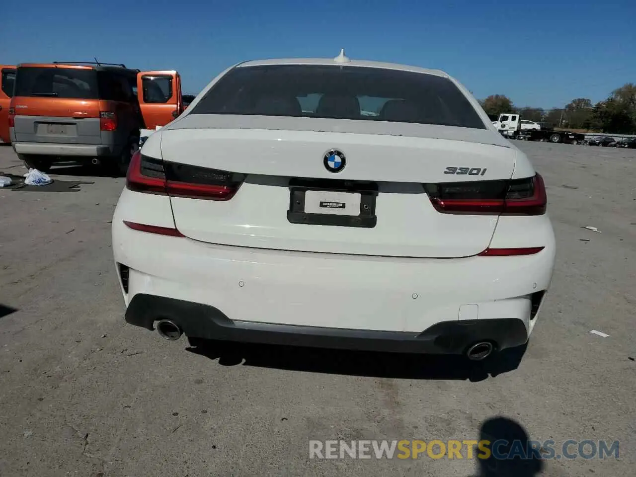 6 fotografías del automóvil dañado 3MW5R1J07N8C48286 BMW 3 SERIES 2022