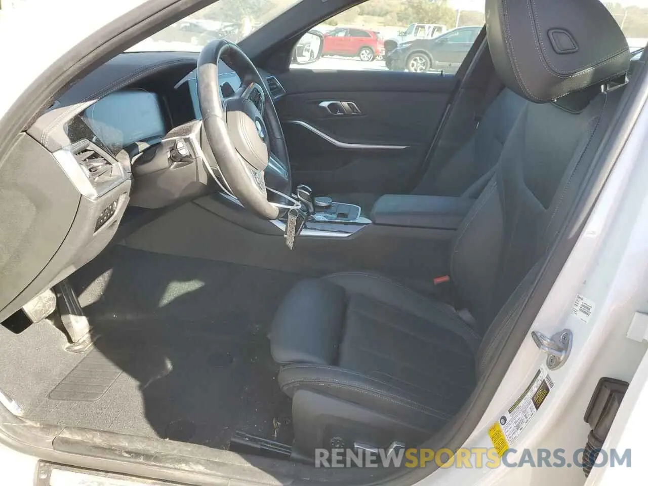 7 fotografías del automóvil dañado 3MW5R1J07N8C48286 BMW 3 SERIES 2022
