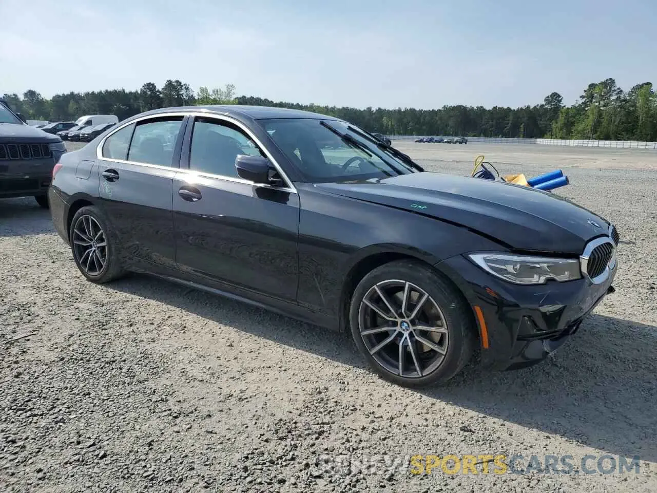 4 fotografías del automóvil dañado 3MW5R1J09N8C24653 BMW 3 SERIES 2022