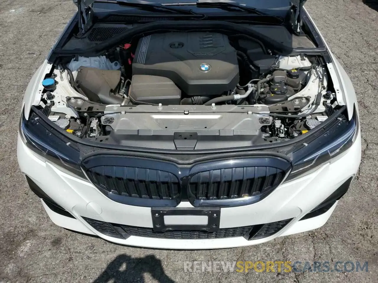 11 fotografías del automóvil dañado 3MW5R1J0XN8C45057 BMW 3 SERIES 2022