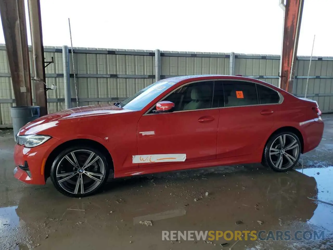1 fotografías del automóvil dañado 3MW5R7J01N8C27730 BMW 3 SERIES 2022