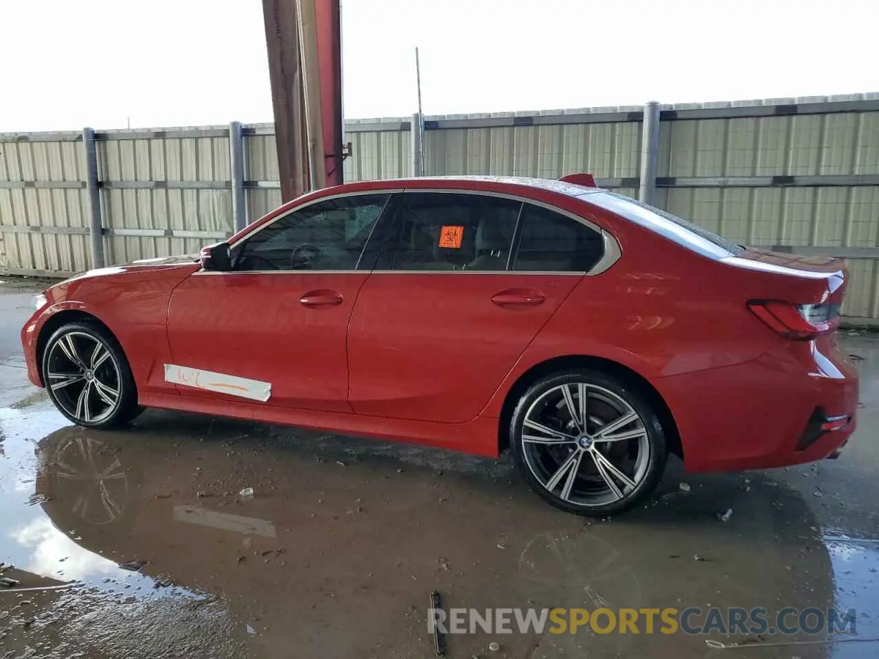 2 fotografías del automóvil dañado 3MW5R7J01N8C27730 BMW 3 SERIES 2022