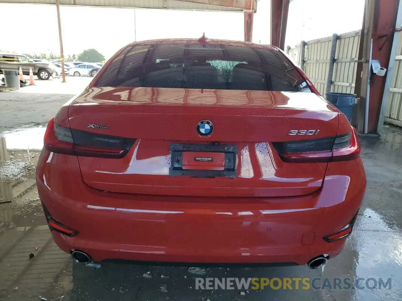 6 fotografías del automóvil dañado 3MW5R7J01N8C27730 BMW 3 SERIES 2022