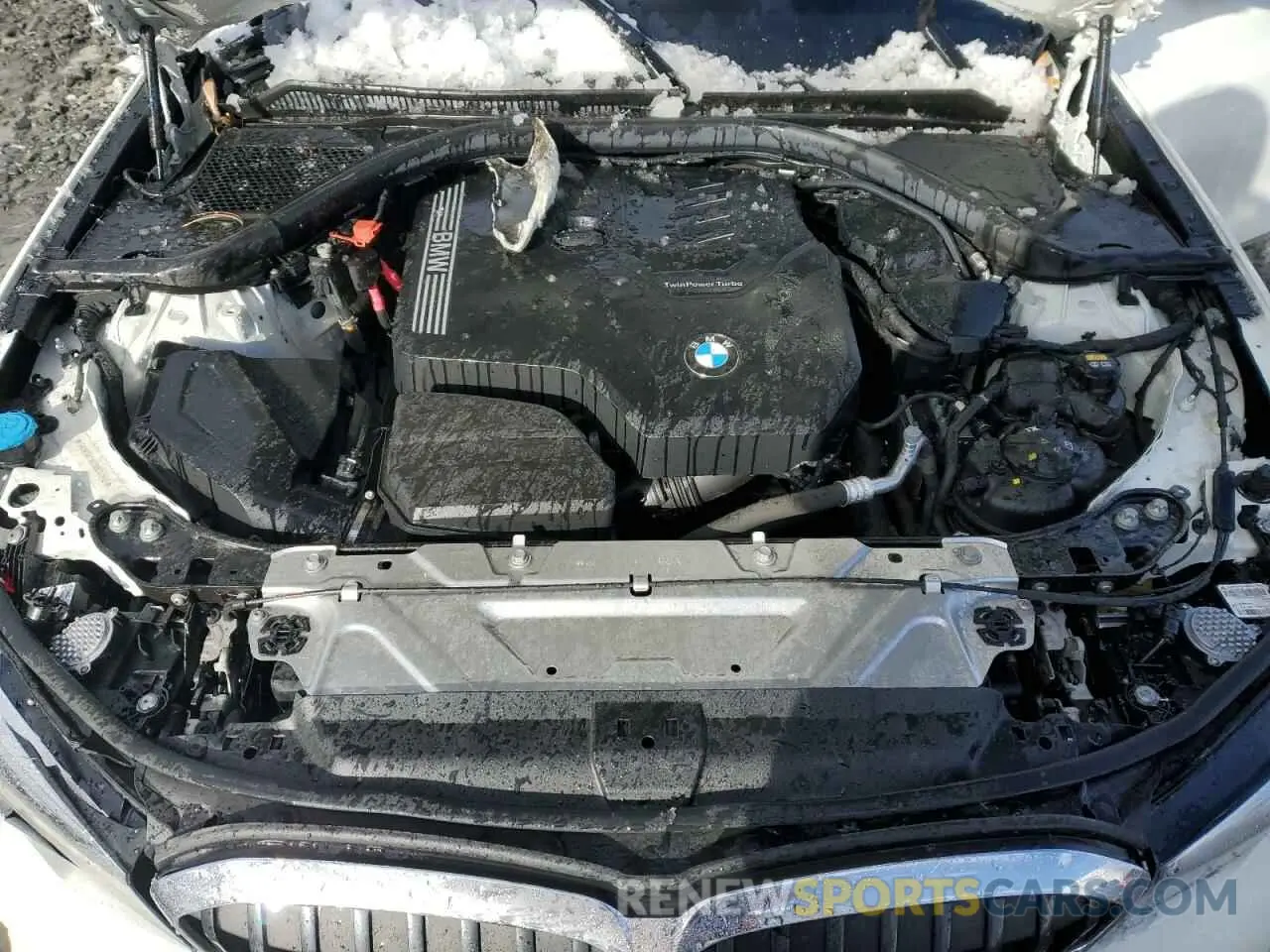 11 fotografías del automóvil dañado 3MW5R7J02N8C63913 BMW 3 SERIES 2022