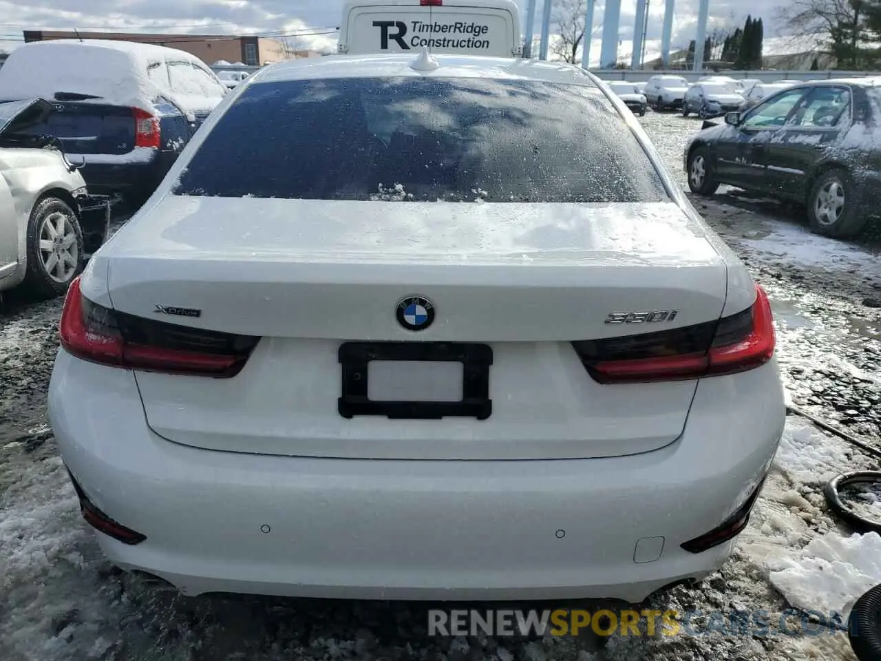 6 fotografías del automóvil dañado 3MW5R7J02N8C63913 BMW 3 SERIES 2022