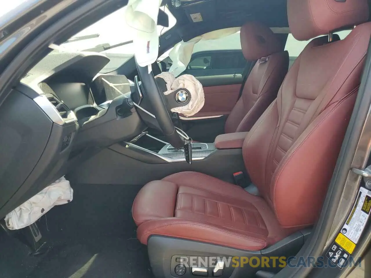 7 fotografías del automóvil dañado 3MW5R7J04N8C34395 BMW 3 SERIES 2022